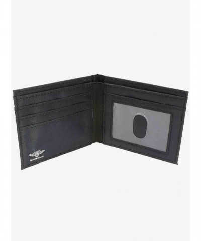 DC Comics Secret Six Men's Canvas Wallet with Deadshot Art and 5 Card Slots