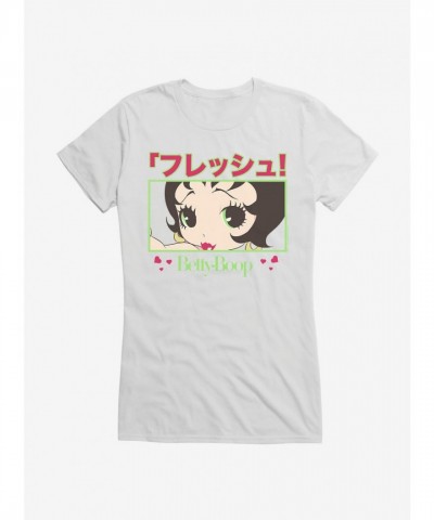 Betty Boop Anime Selfie Tee for Girls