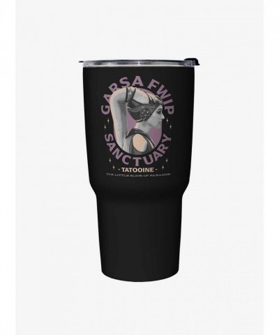 Star Wars Black Stainless Steel Travel Mug - The Book of Boba Fett Desert Team Edition