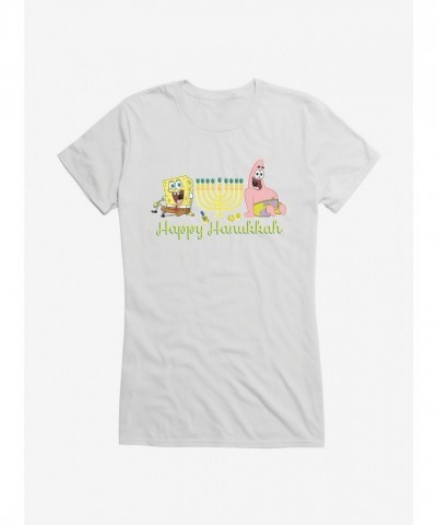 SpongeBob SquarePants Girls Hanukkah Celebration T-Shirt