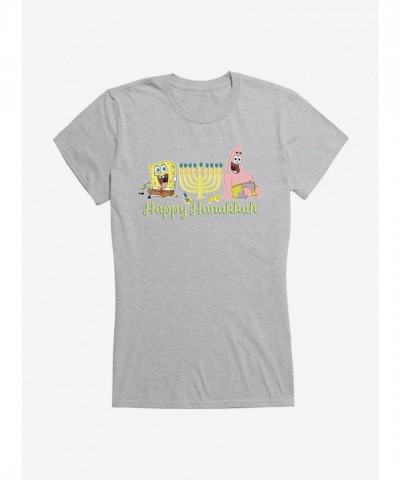 SpongeBob SquarePants Girls Hanukkah Celebration T-Shirt