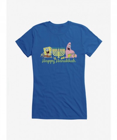SpongeBob SquarePants Girls Hanukkah Celebration T-Shirt