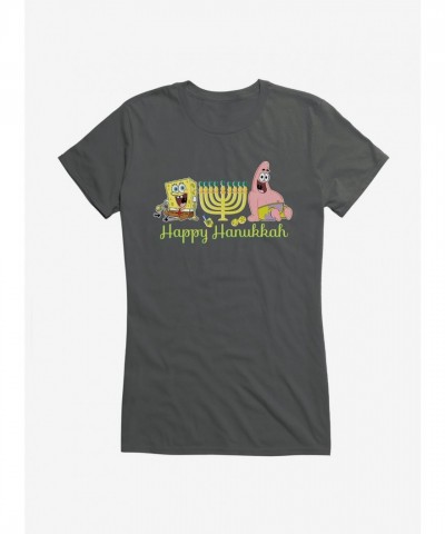 SpongeBob SquarePants Girls Hanukkah Celebration T-Shirt