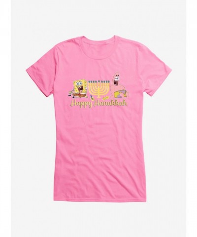 SpongeBob SquarePants Girls Hanukkah Celebration T-Shirt