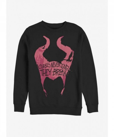 Maleficent Mistress of Evil Anti-Curse Sweatshirt - Black for Men
