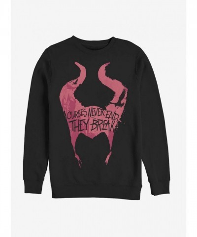 Maleficent Mistress of Evil Anti-Curse Sweatshirt - Black for Men