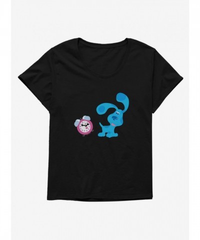 Blue's Clues Tickety Tock Girls Plus Size Comfortable Cotton T-Shirt