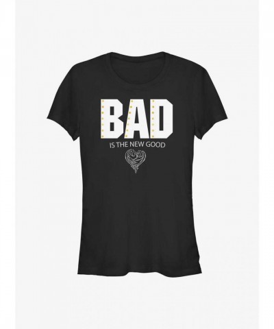 Disney Bad Is The New Good Descendants Girls Lightweight T-Shirt - Black