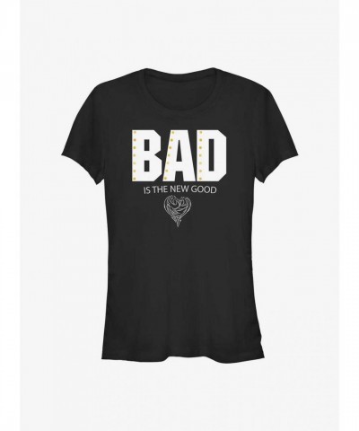 Disney Bad Is The New Good Descendants Girls Lightweight T-Shirt - Black