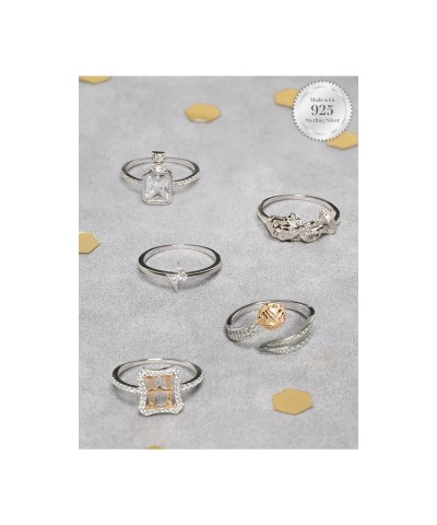 Charmed Aroma Sterling Silver Ring Candle, Size 10