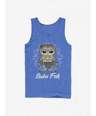 Star Wars Frik Tank Top - The Rise Of Skywalker Blue Unisex