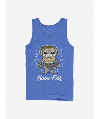 Star Wars Frik Tank Top - The Rise Of Skywalker Blue Unisex
