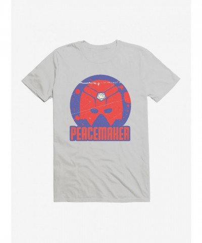 DC Comics Men's Peacemaker Emblem Cotton T-Shirt