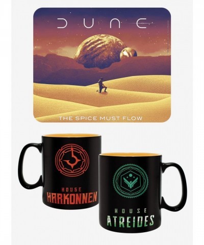 Dune Inspired Heat Change Mug & Mousepad Set