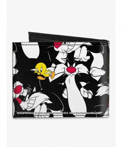 Looney Tunes Sylvester & Tweety Men's High-Density Canvas Wallet