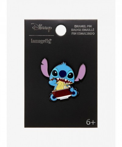 Loungefly Lilo & Stitch Ramen Chibi Enamel Pin