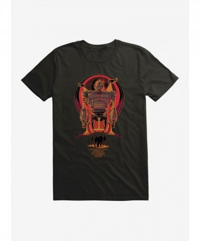 Iron Giant T-Shirt from Ready Player One - Lightweight Men's Cotton Shadow Tee