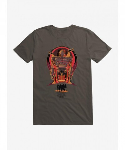 Iron Giant T-Shirt from Ready Player One - Lightweight Men's Cotton Shadow Tee