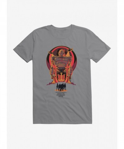 Iron Giant T-Shirt from Ready Player One - Lightweight Men's Cotton Shadow Tee