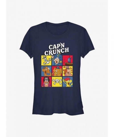 Cap'n Crunch Happy Crew Girls T-Shirt - Blue