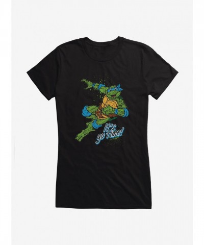 Teenage Mutant Ninja Turtles Leo Action Girls T-Shirt