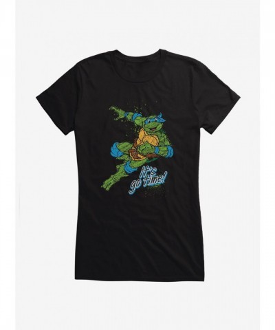 Teenage Mutant Ninja Turtles Leo Action Girls T-Shirt