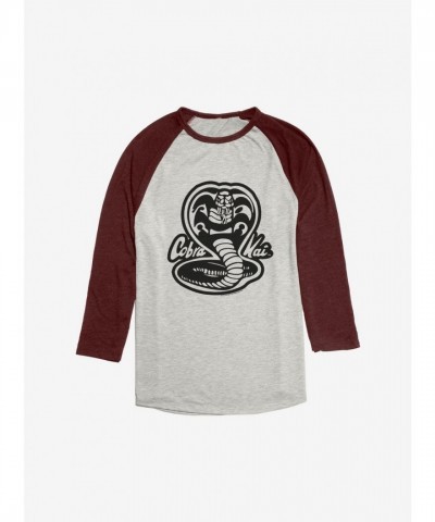 Cobra Kai Lightweight Snake Logo Men's Raglan