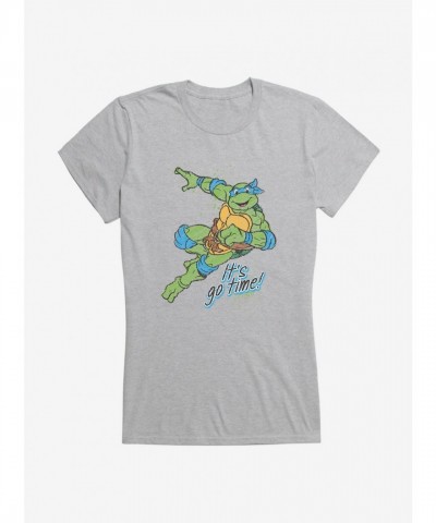 Teenage Mutant Ninja Turtles Leo Action Girls T-Shirt