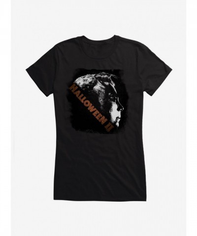 Halloween Michael Myers T-Shirt for Girls - Junior Sizes in Black