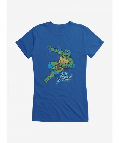 Teenage Mutant Ninja Turtles Leo Action Girls T-Shirt
