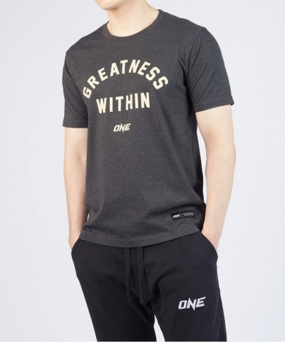 Greatness Within Tee for Unisex - Multilingual Martial Arts Necktape