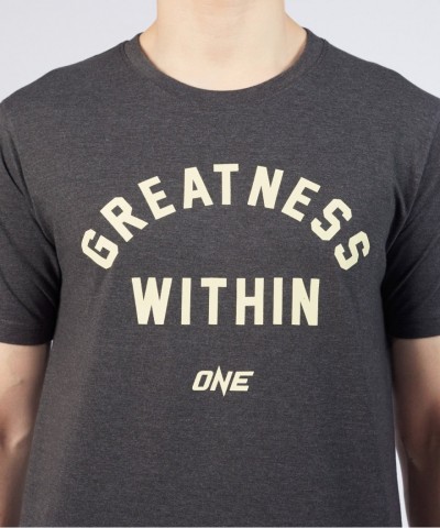Greatness Within Tee for Unisex - Multilingual Martial Arts Necktape