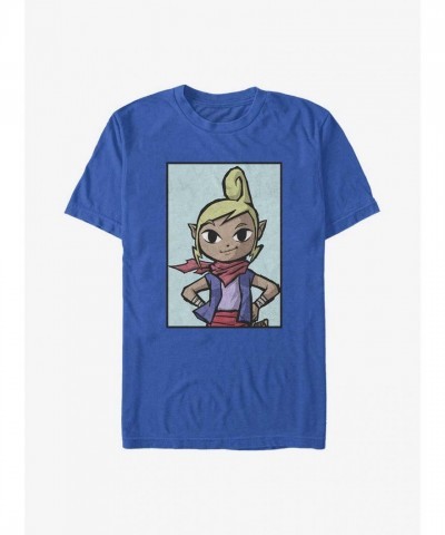 The Legend of Zelda Tetra Face Unisex T-Shirt - Blue