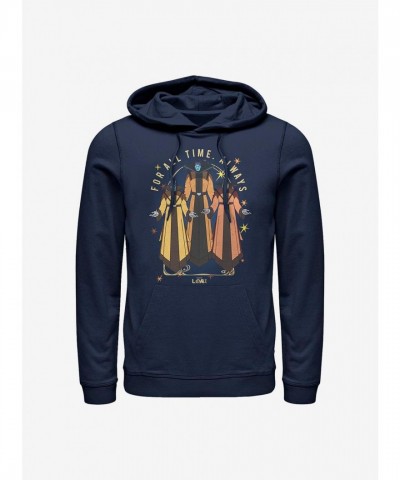 Marvel Loki All-Time Hoodie - Blue Men's Size