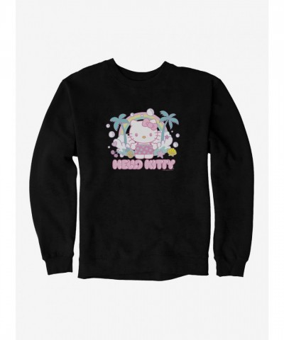 Hello Kitty Unisex Sweatshirt - Kawaii Vacation Theme