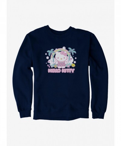 Hello Kitty Unisex Sweatshirt - Kawaii Vacation Theme