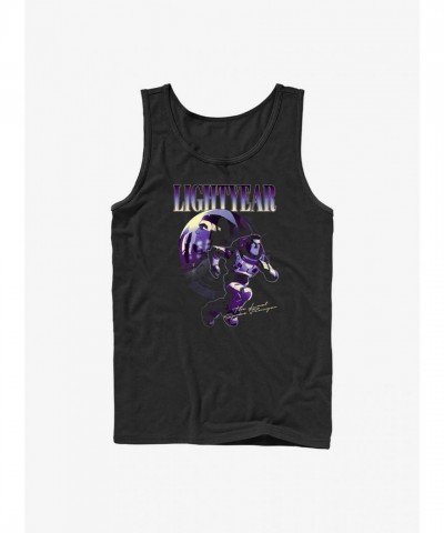 Disney Pixar Lightyear Hero Tank Top - Unisex Black