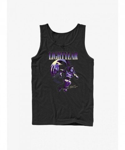 Disney Pixar Lightyear Hero Tank Top - Unisex Black