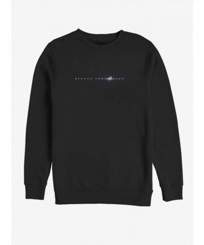 Marvel Avengers Endgame Avenge Unisex Sweatshirt - Black