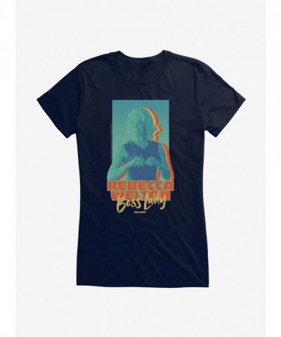 Ted Lasso Rebecca Boss Lightweight Cotton Girls T-Shirt