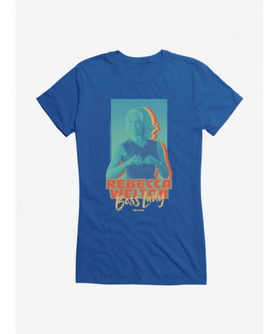 Ted Lasso Rebecca Boss Lightweight Cotton Girls T-Shirt
