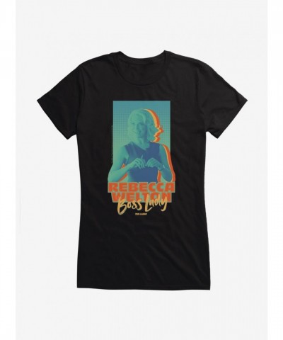 Ted Lasso Rebecca Boss Lightweight Cotton Girls T-Shirt