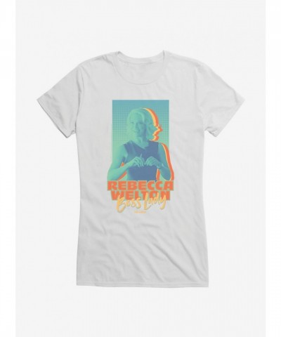 Ted Lasso Rebecca Boss Lightweight Cotton Girls T-Shirt