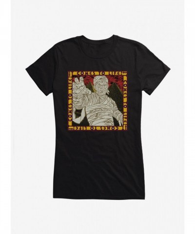 The Mummy Comes to Life Universal Monsters Girls T-Shirt