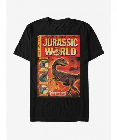 Jurassic World Dino Adventure T-Shirt - Men's Black