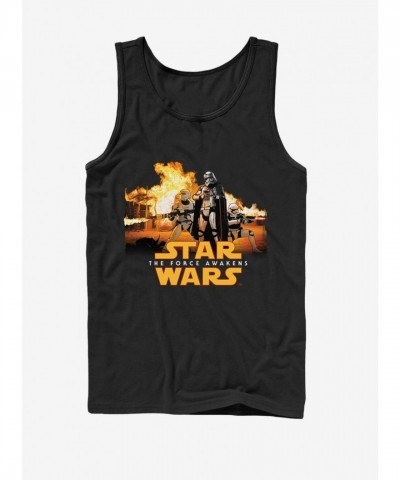 Star Wars Inspired Firestarters Tank Top - Men's Black