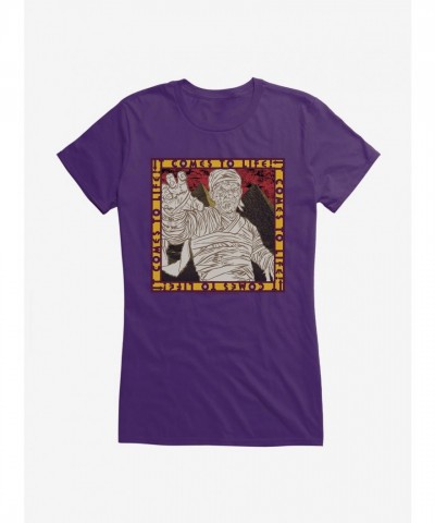 The Mummy Comes to Life Universal Monsters Girls T-Shirt