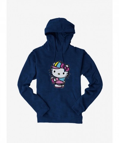 Hello Kitty Spray Can Themed Hoodie for Men