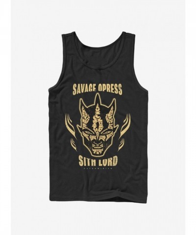 Star Wars Clone Wars Dathomirian Savage Tank Top - Men's Black