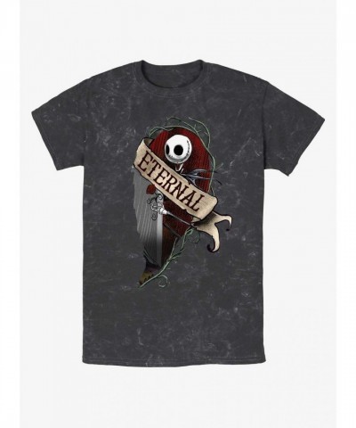 Disney Nightmare Before Christmas Jack Skellington Mineral Wash Tee - Men's Multi